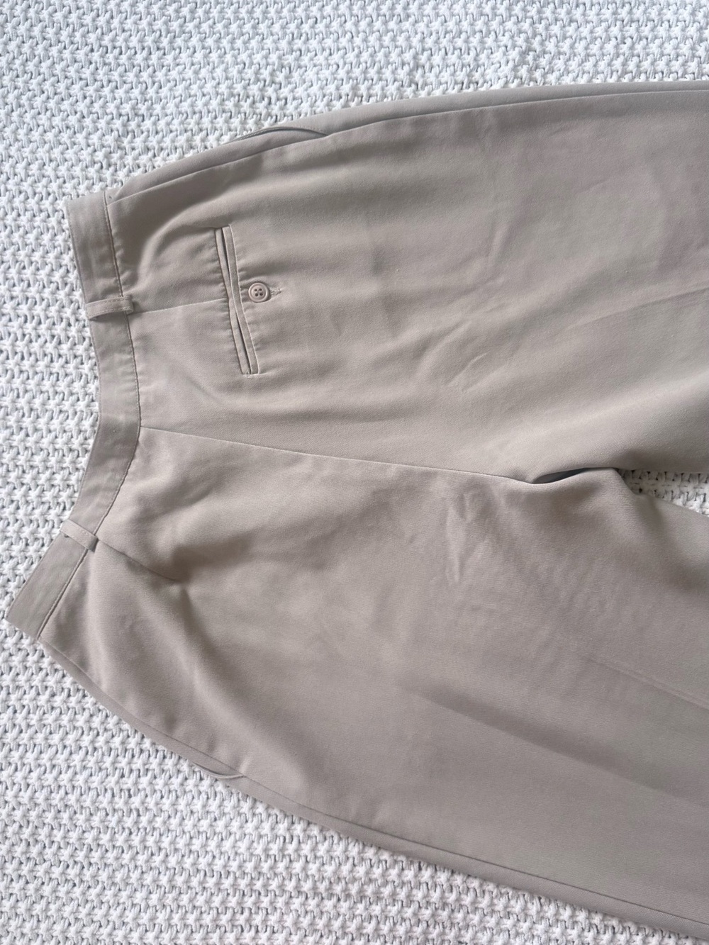 Casual Corner Annex Vintage high-waisted women pants Beige / Light Taupe size 4 - Picture 6 of 11
